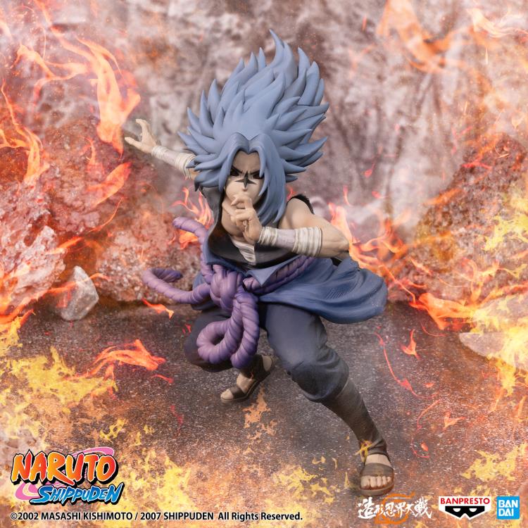 Banpresto Naruto Shippuden Uchiha Sasuke Colosseum Figure