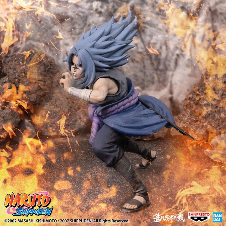 Banpresto Naruto Shippuden Uchiha Sasuke Colosseum Figure