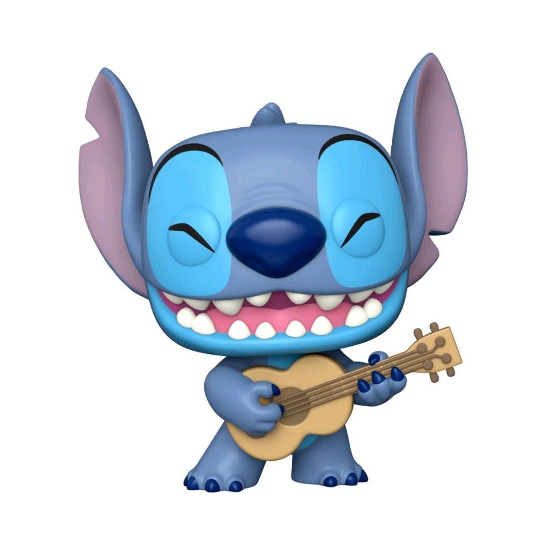 Lilo & Stitch - Stitch with Ukulele TargetCon # 1419 Jumbo Funko Pop