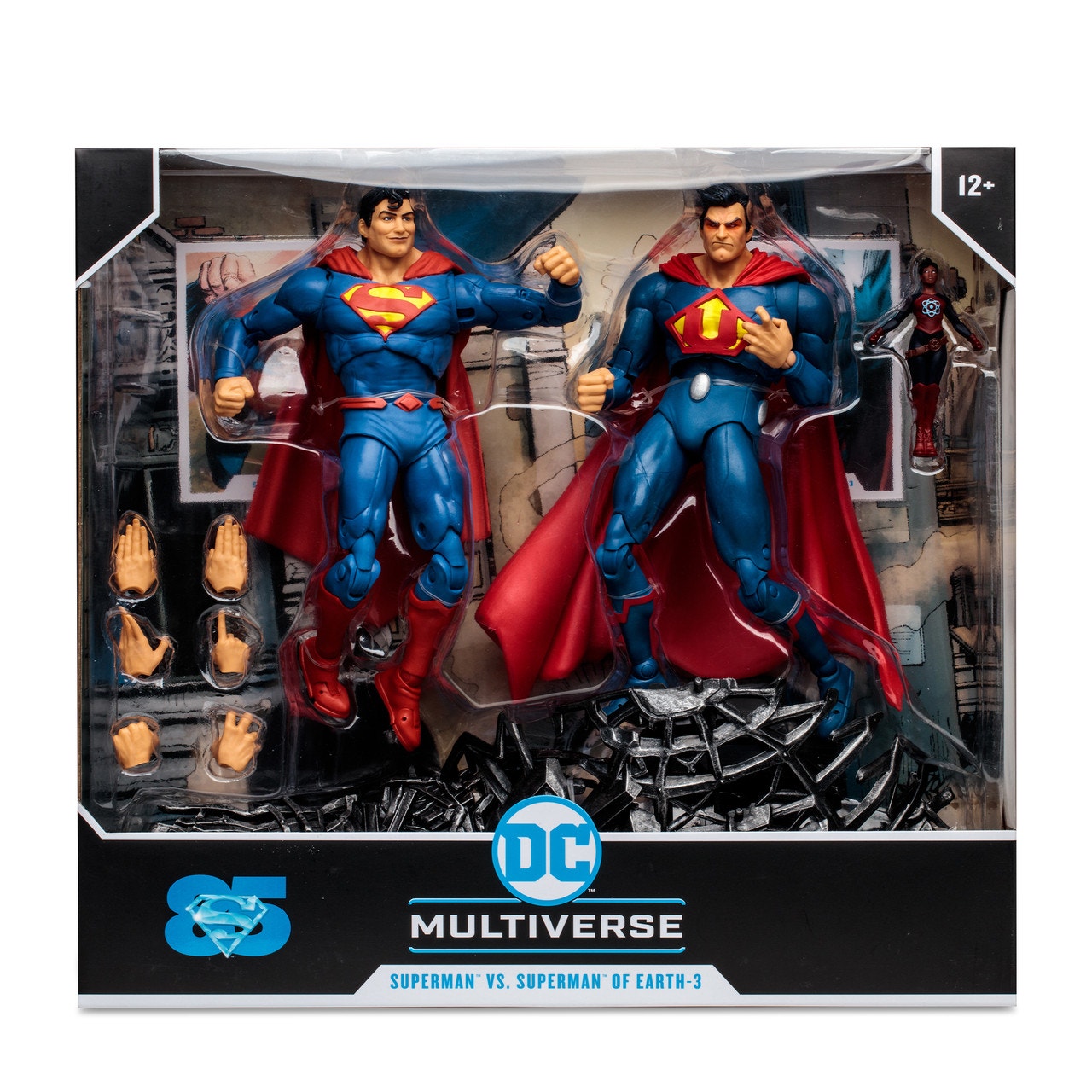 DC Multiverse - Superman vs Superman of Earth-3 2-Pack Figures