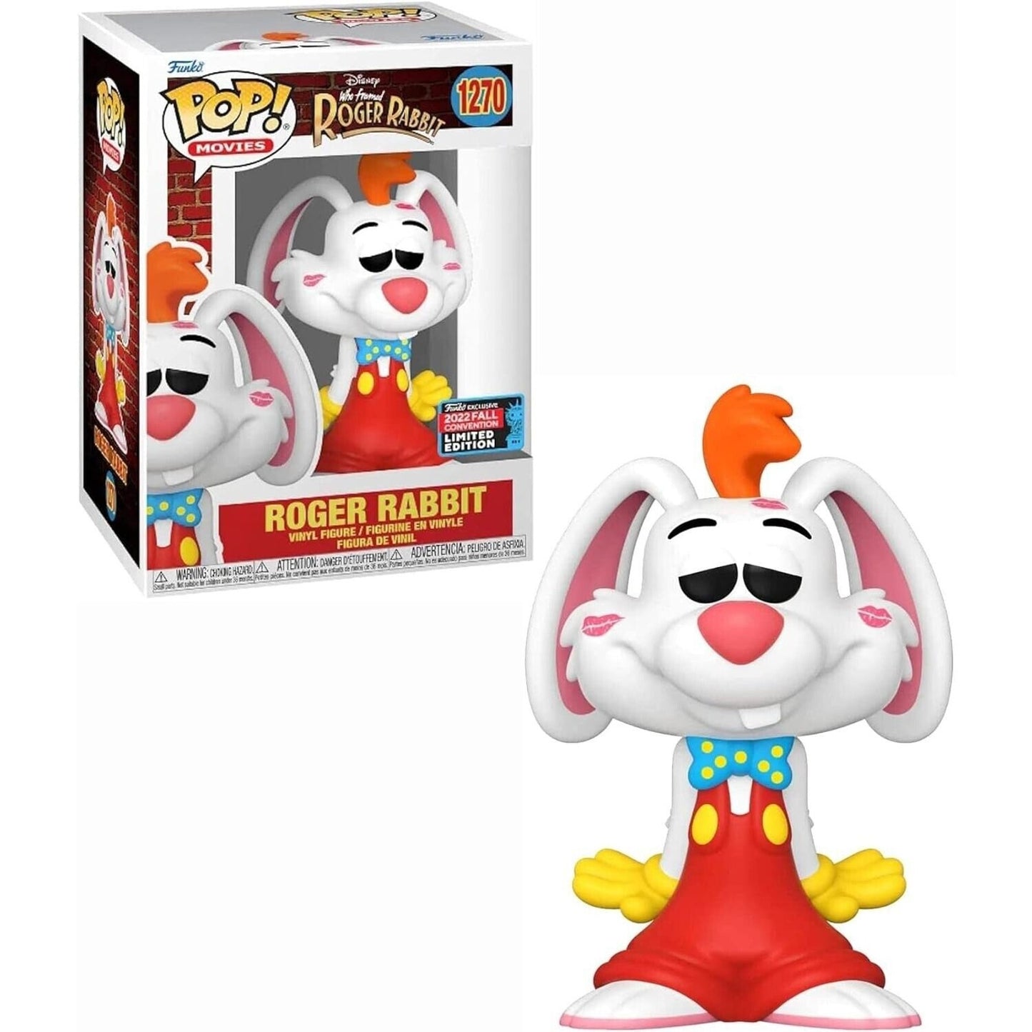 Funko Pop! Who Framed Roger Rabbit: Roger Rabbit #1270 Convention Exclusive