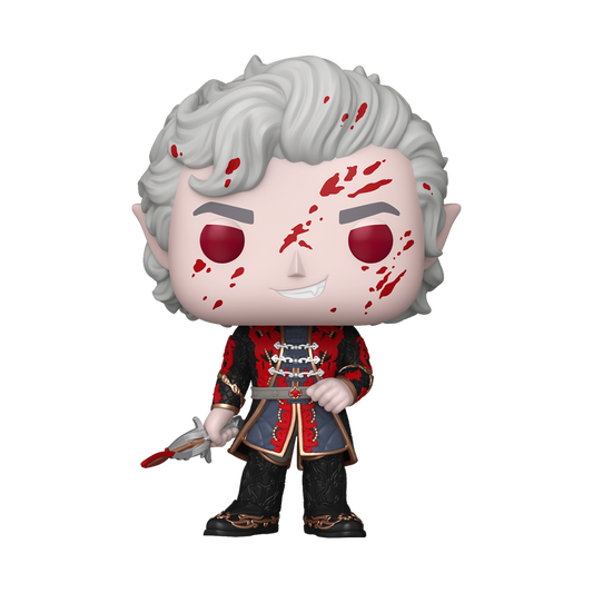 Funko Pop! Games: Baldur's Gate - Astarion (Bloody) Exclusive #1191 With Protector