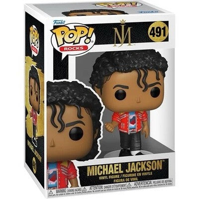 Funko Pop! Rocks - Michael Jackson (Beat It) #491 With Protector