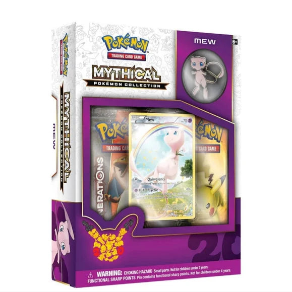 Caja de colección de Pokémon míticos de Pokémon Mew