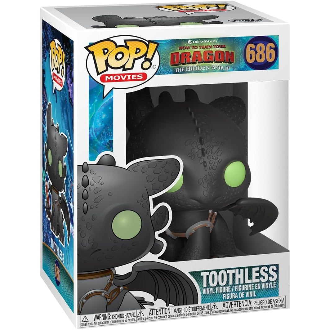 Funko Pop Movies: How to Train Your Dragon (The Hidden World) - Toothless # 686