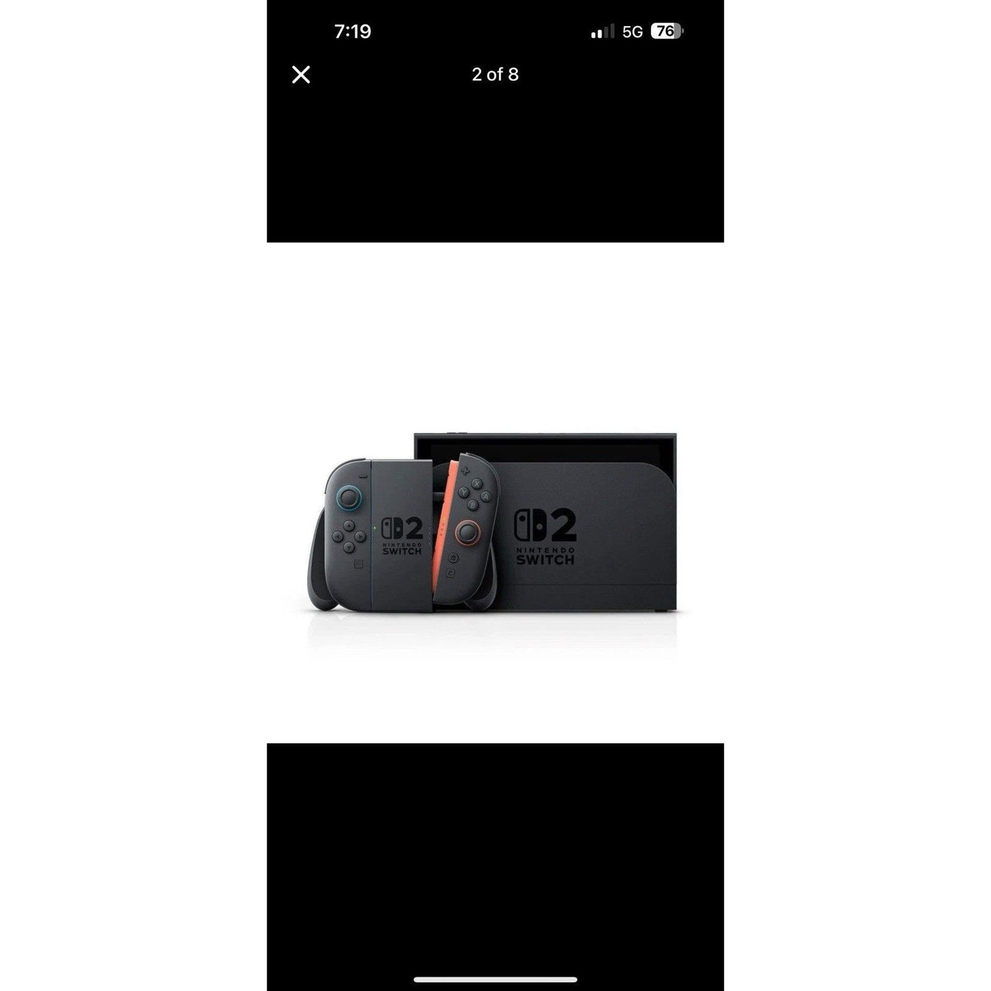 Nintendo Switch 2 Console + Mario Kart World Bundle