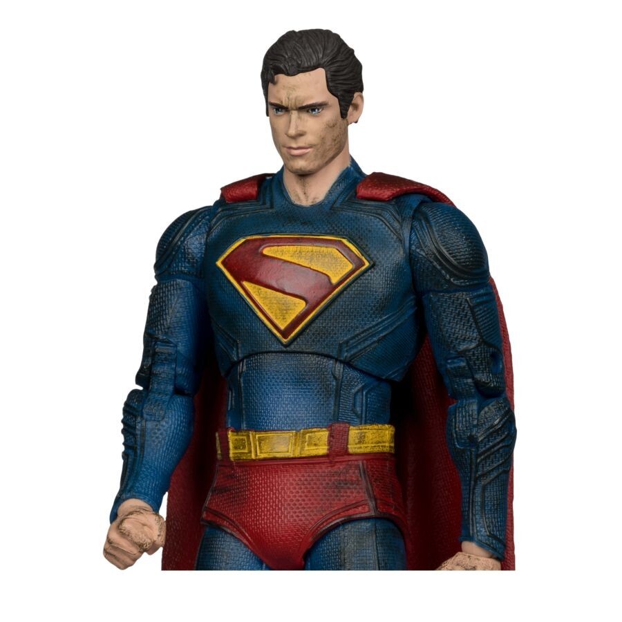 DC Multiverse - Superman Battle Damage Gold Label Figure