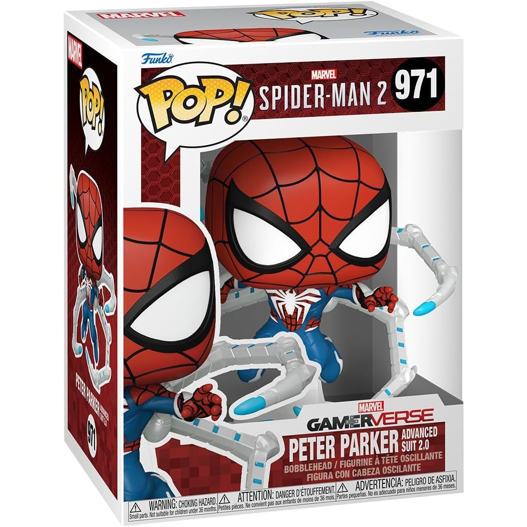 Funko POP! Games: Spider-Man 2- Peter Parker Suit - Spider-Man # 971