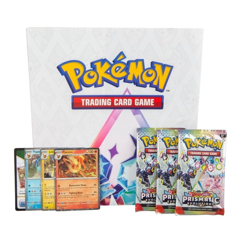 Pokemon TCG Scarlet & Violet Prismatic Evolutions Poster Collection Box