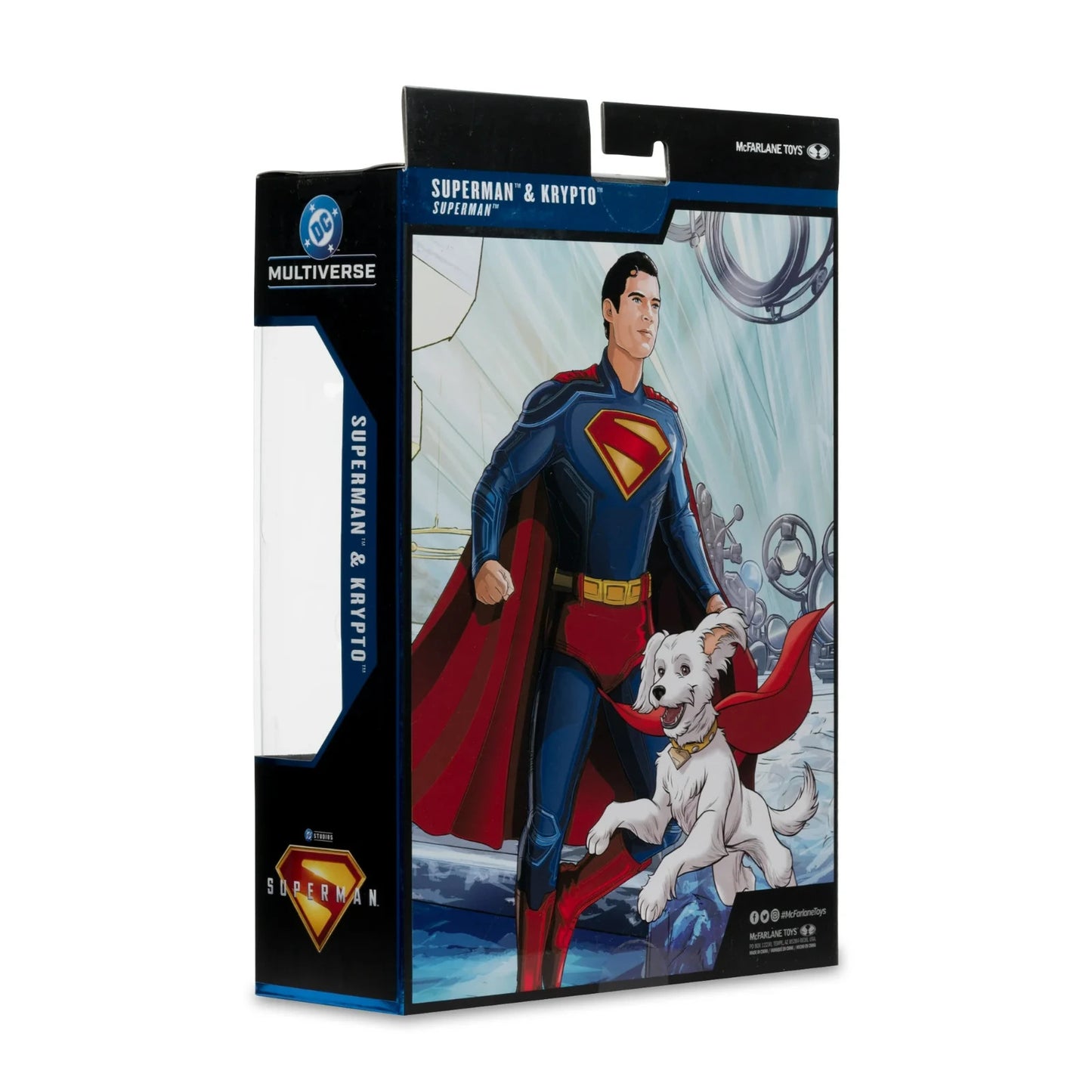 DC Multiverse - Superman Movie (2025) Superman & Krypto Deluxe Theatrical Edition Figure