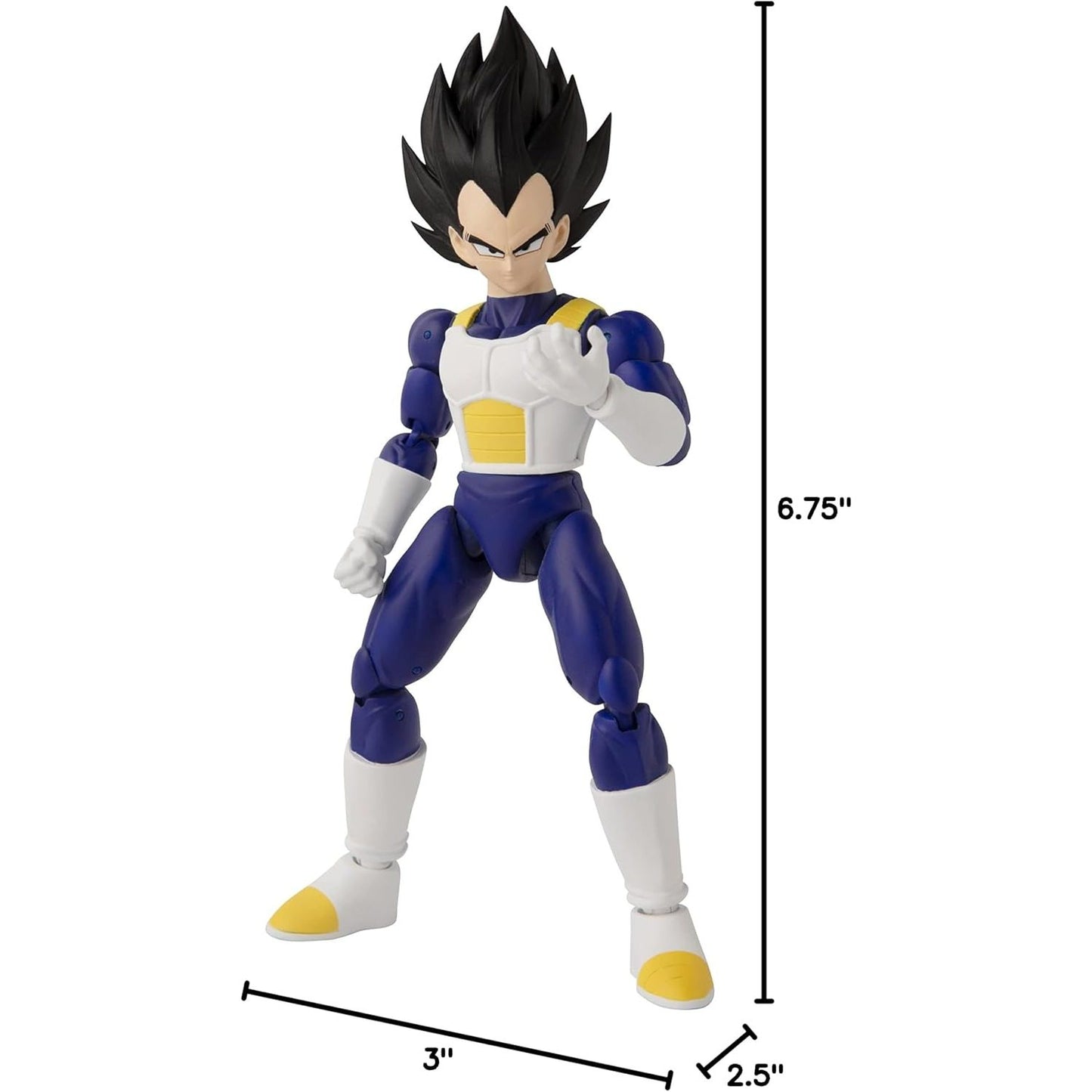 Bandai - Dragon Ball Super Dragon Stars - Vegeta - Version 2 Action Figure