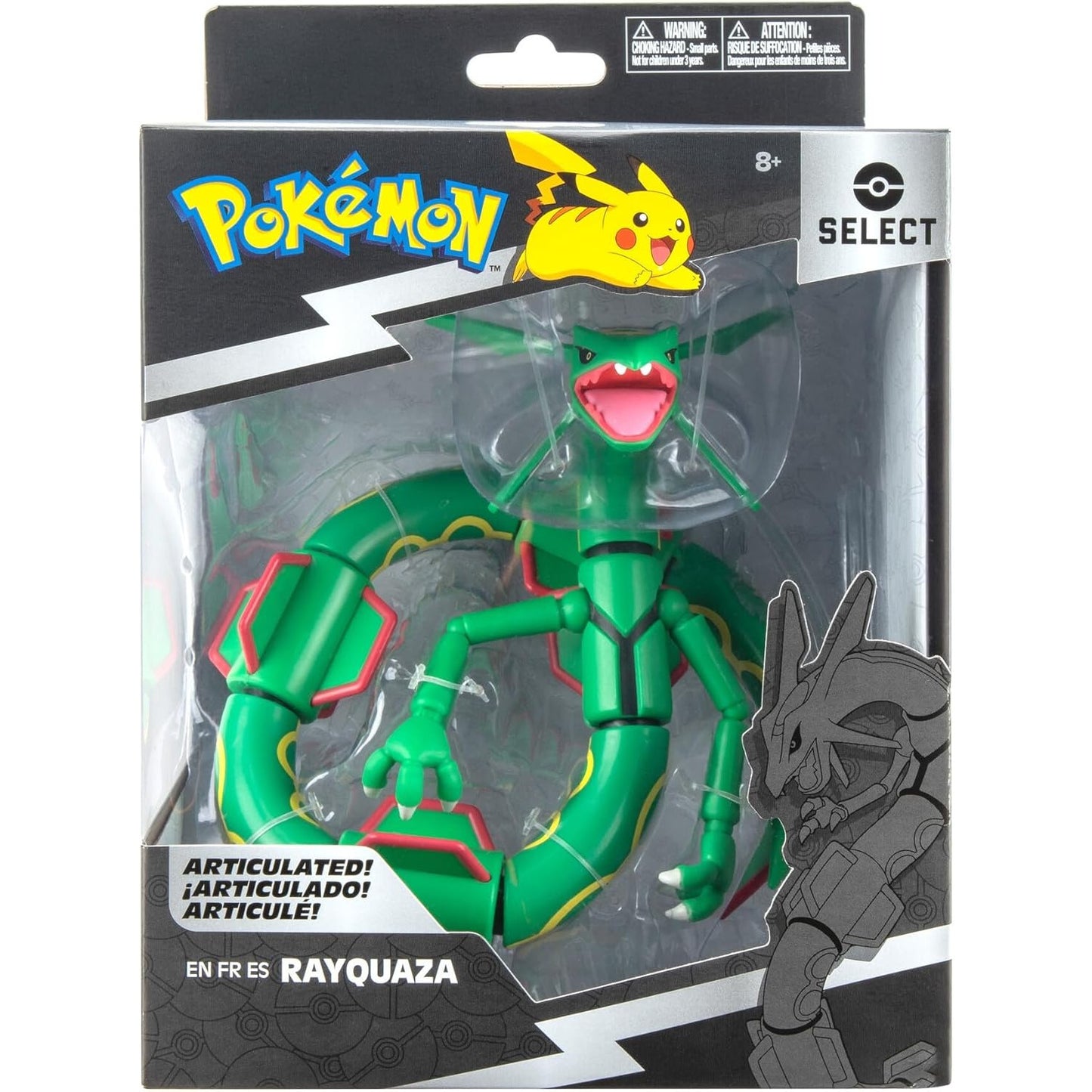 Pokemon Select Rayquaza 6" Action Figure