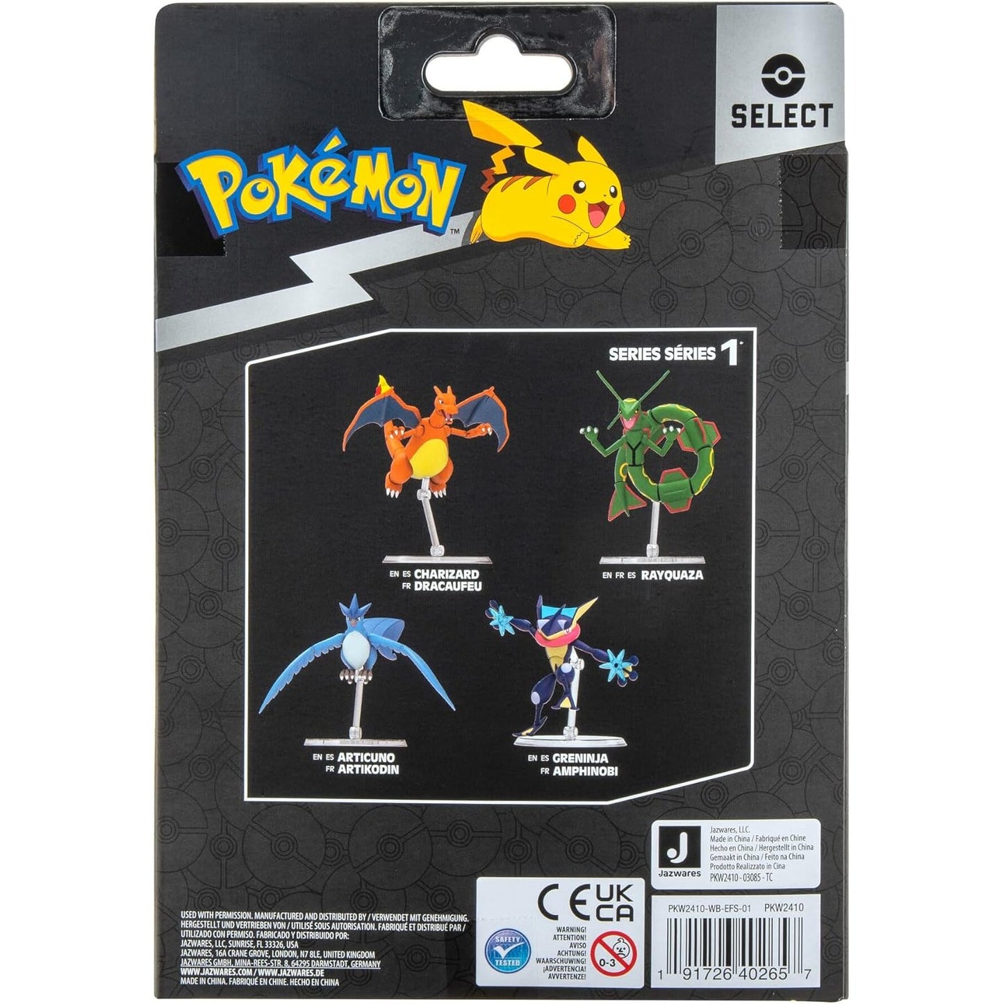 Pokemon Select Rayquaza 6" Action Figure