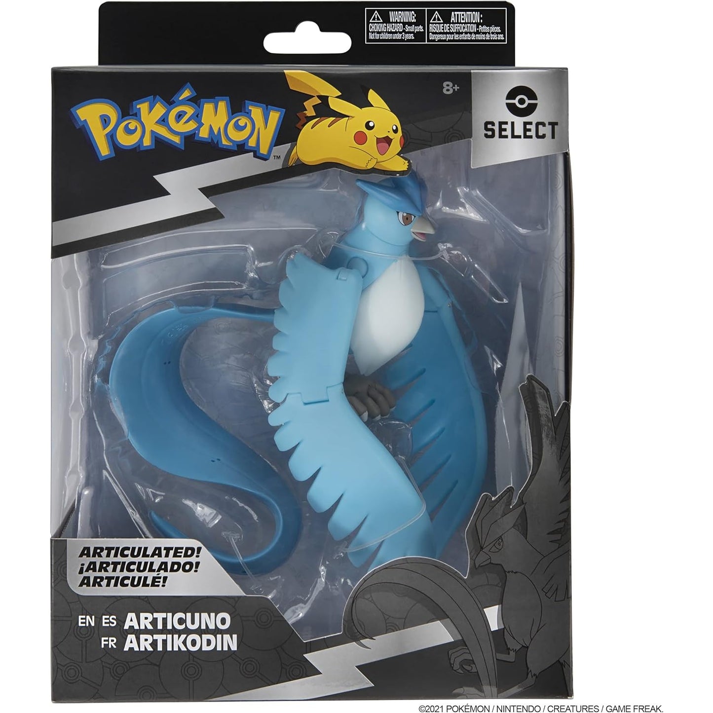 Pokemon Select Articuno 6" Action Figure