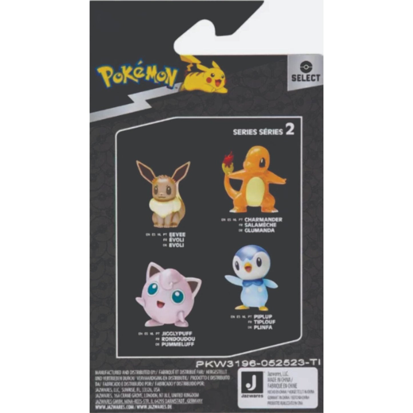 Pokemon Select Jigglypuff 3" Series 2 Action Figure