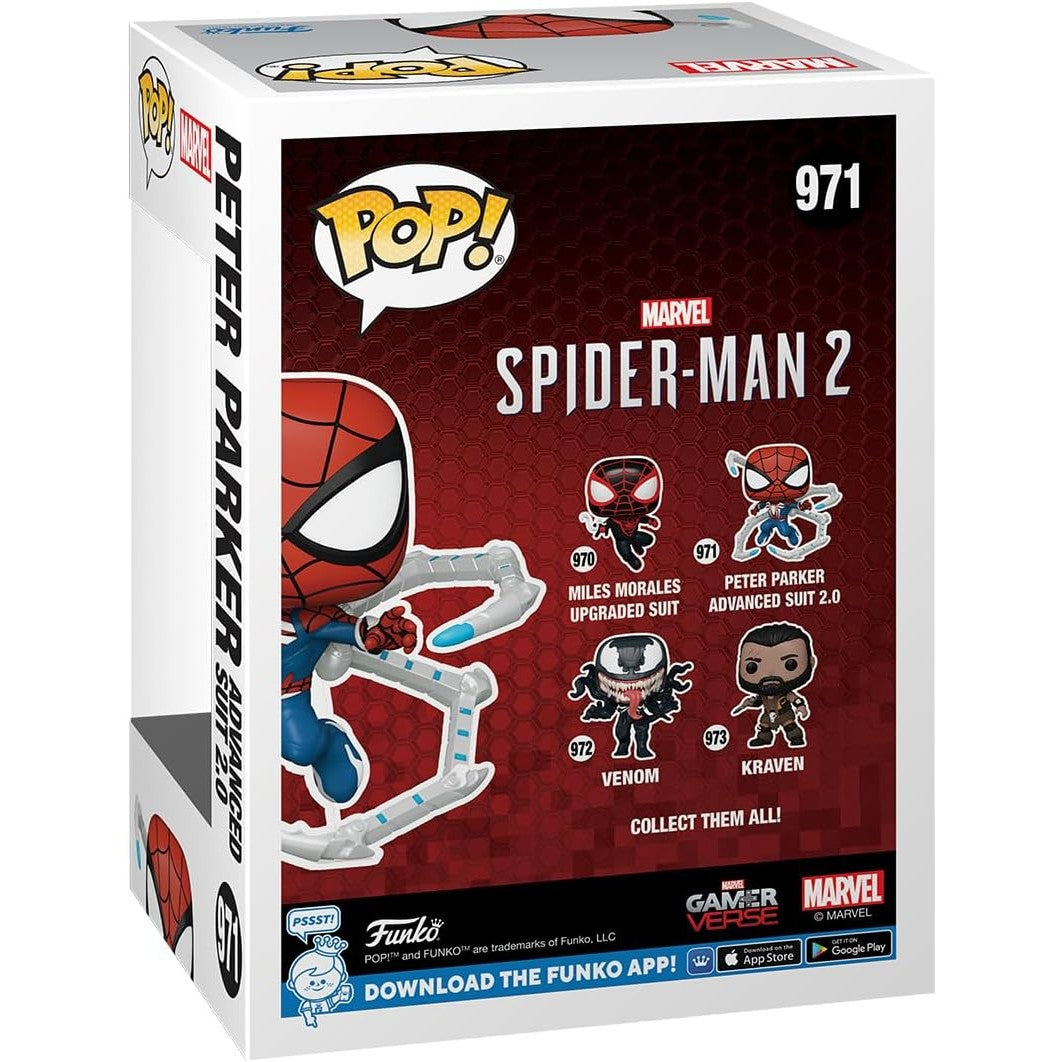 Funko POP! Games: Spider-Man 2- Peter Parker Suit - Spider-Man # 971