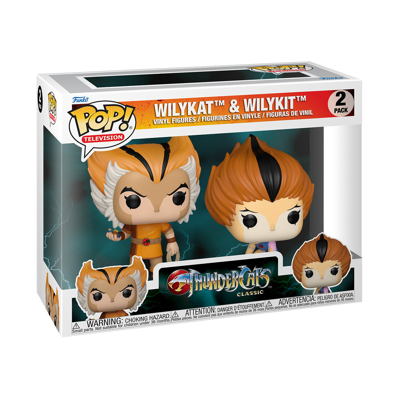 Funko Pop! Wilykat & Wilykit 2-Pack Thundercats