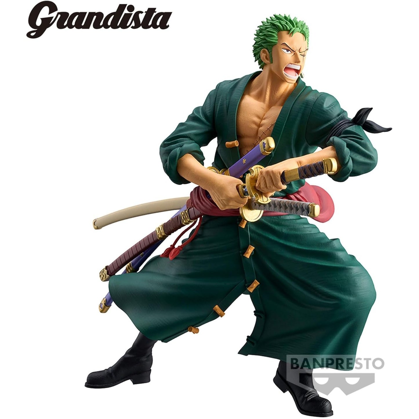 Banpresto - One Piece - Roronoa Zoro, Bandai Spirits Grandista Figure