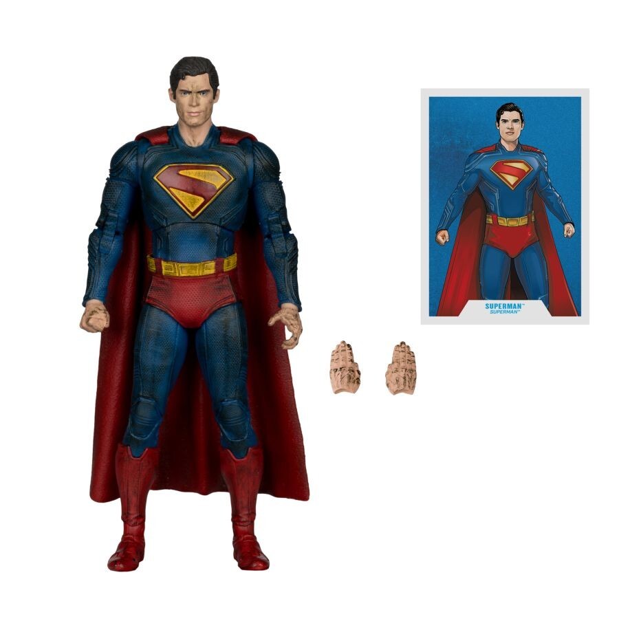 DC Multiverse - Superman Battle Damage Gold Label Figure