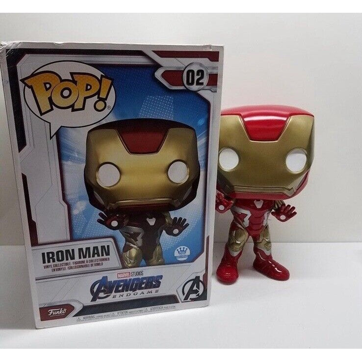 Funko Pop! Vinyl Mega 18": Marvel - Iron Man - Funko Web (Exclusive)
