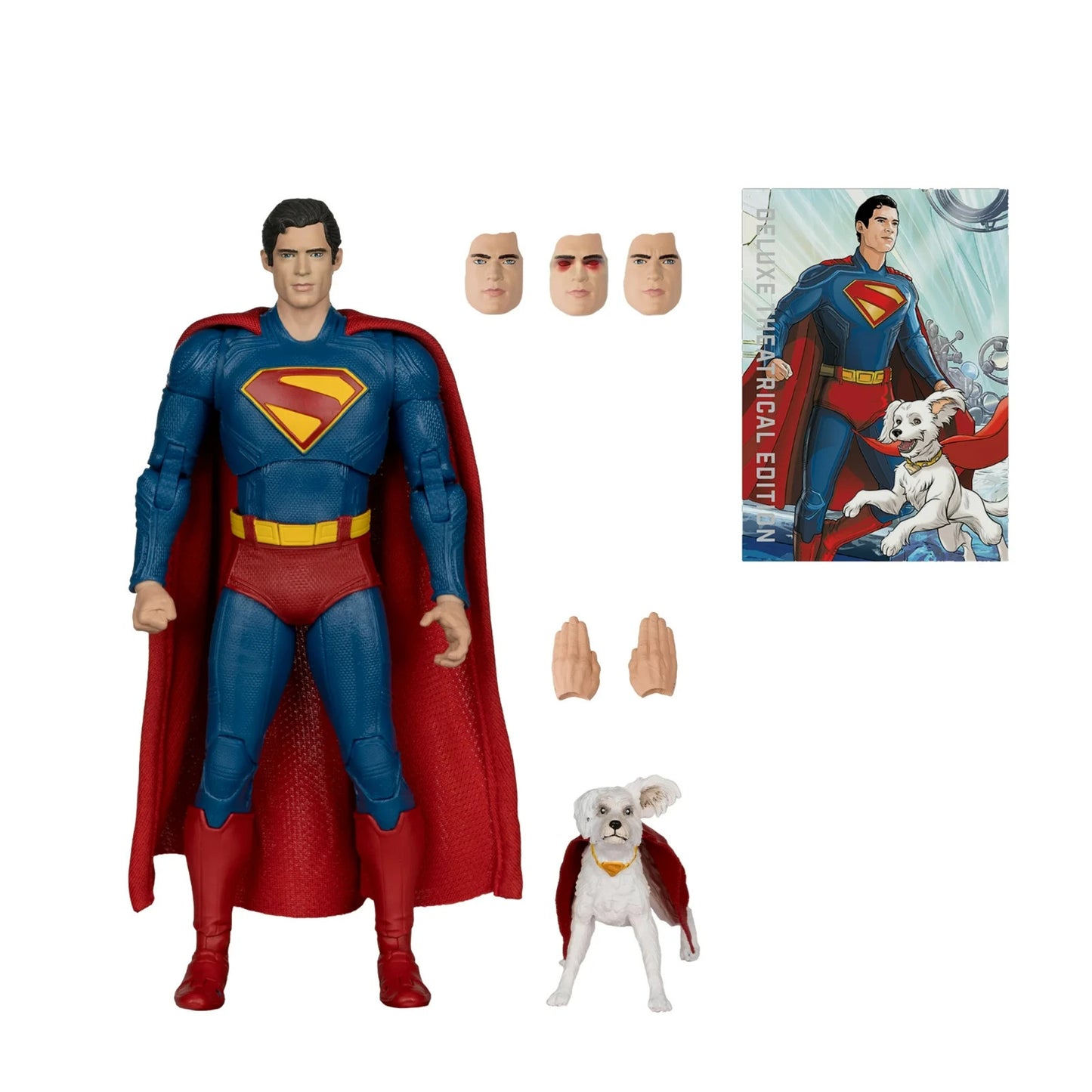 DC Multiverse - Superman Movie (2025) Superman & Krypto Deluxe Theatrical Edition Figure