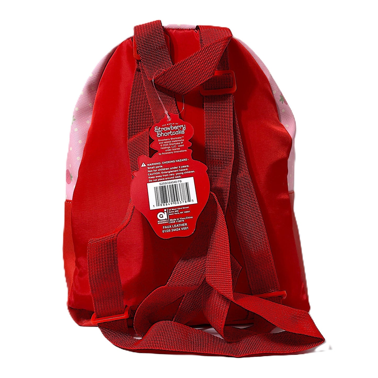 Strawberry Shortcake Mini Backpack 11" x 9"