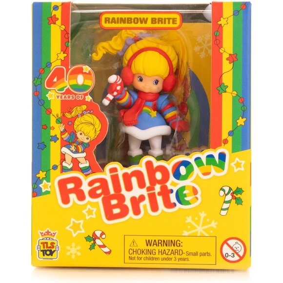 Rainbow Brite Winter Season 2.5-inch Cheebee Holiday Figure