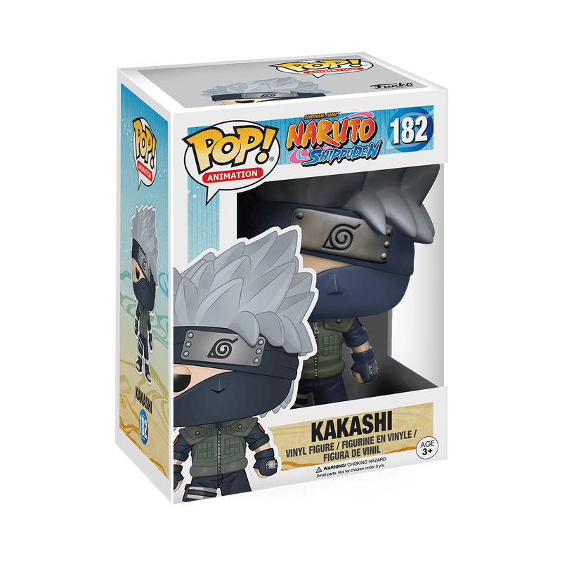 Pop! Animation Naruto Shippuden - Kakashi #182 With Protector