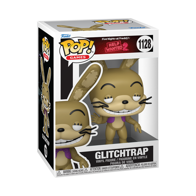 Pop! Games: Five Nights At Freddy's (Help Wanted 2) - Glitchtrap #1128 With Protector