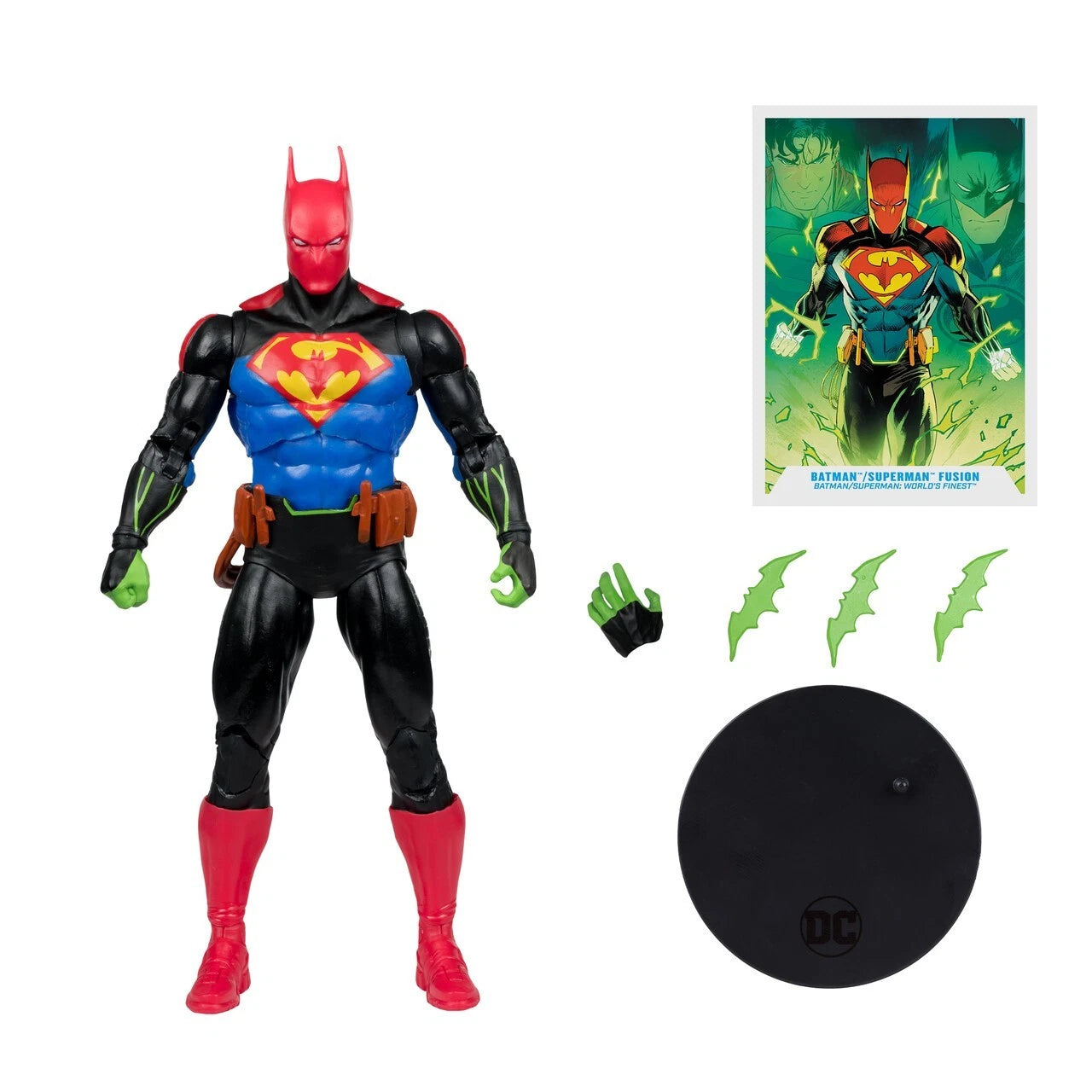 DC Multiverse - Batman / Superman Fusion World's Finest 7 Inch Action Figure