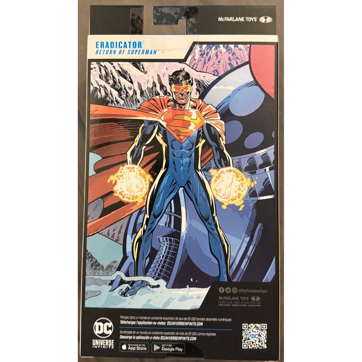 DC Multiverse - Eradicator Return Of Superman Platinum Chase Figure