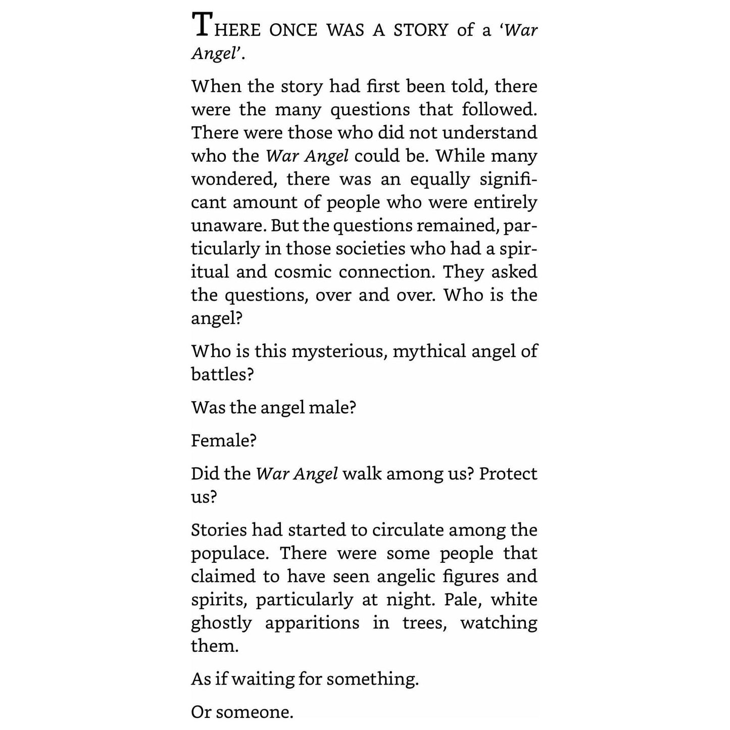 War Angel - Epic Supernatural Thriller by A.L. Mengel
