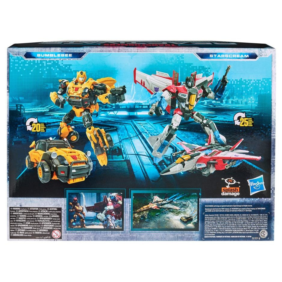 Hasbro Transformers: Reactivate Starscream vs. Bumblebee Two-Pack