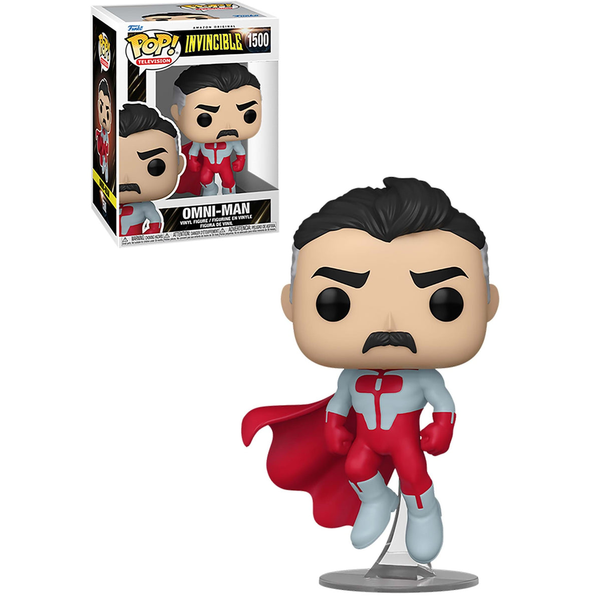 Funko Pop! Television: Invincible - Omni-Man #1500 With Protector
