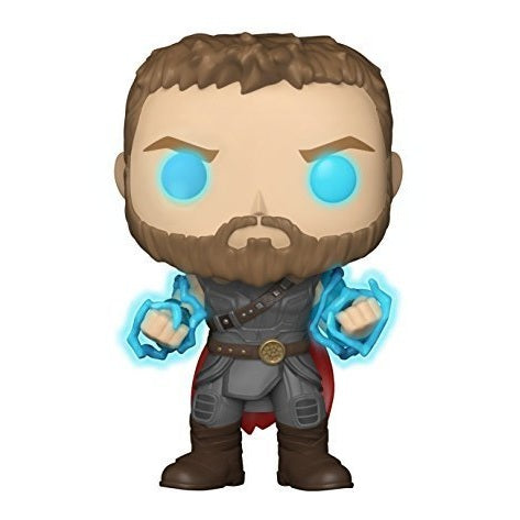 Funko Pop! Marvel: Thor Ragnarok - Thor GITD #335 Limited Edition With Protector