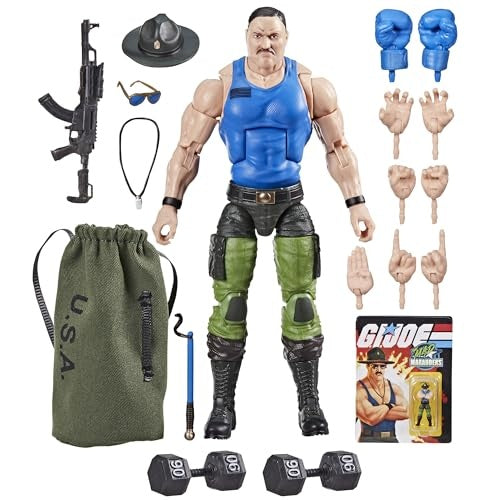 G.I.Joe Classified Series Mad Marauders Sgt Slaughter 6-in Action Figure