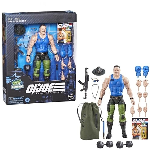 G.I.Joe Classified Series Mad Marauders Sgt Slaughter 6-in Action Figure