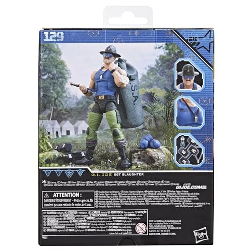 G.I.Joe Classified Series Mad Marauders Sgt Slaughter 6-in Action Figure