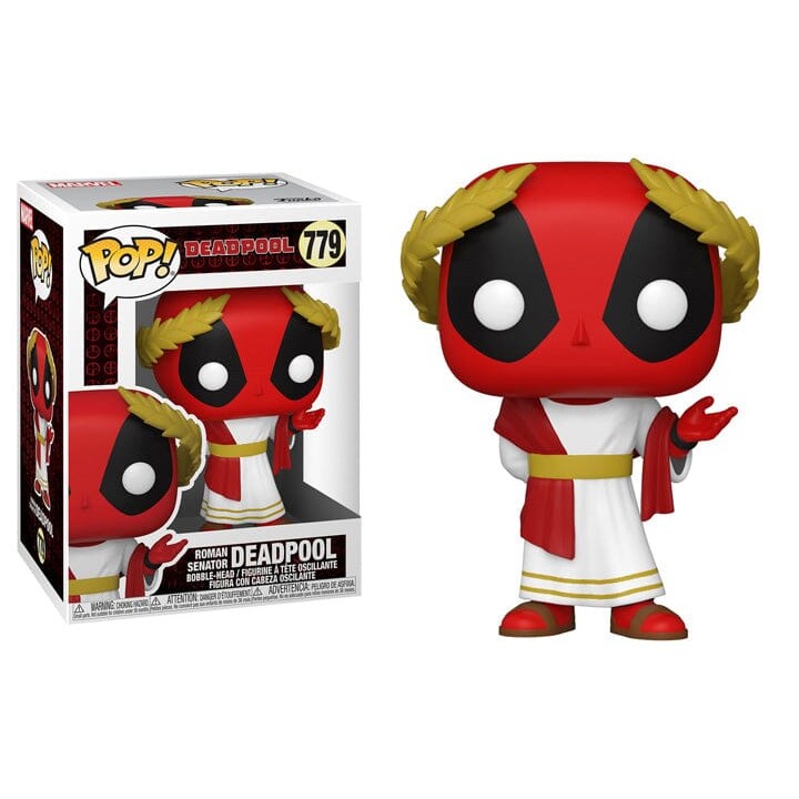 Funko Pop! Marvel: Deadpool 30th Anniversary - Roman Senator Deadpool #779 With Protector