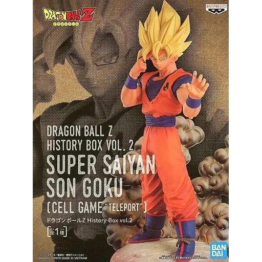 Banpresto Dragon Ball Z History Box Vol.2 Super Saiyan Son Goku (Cell Game Teleport)