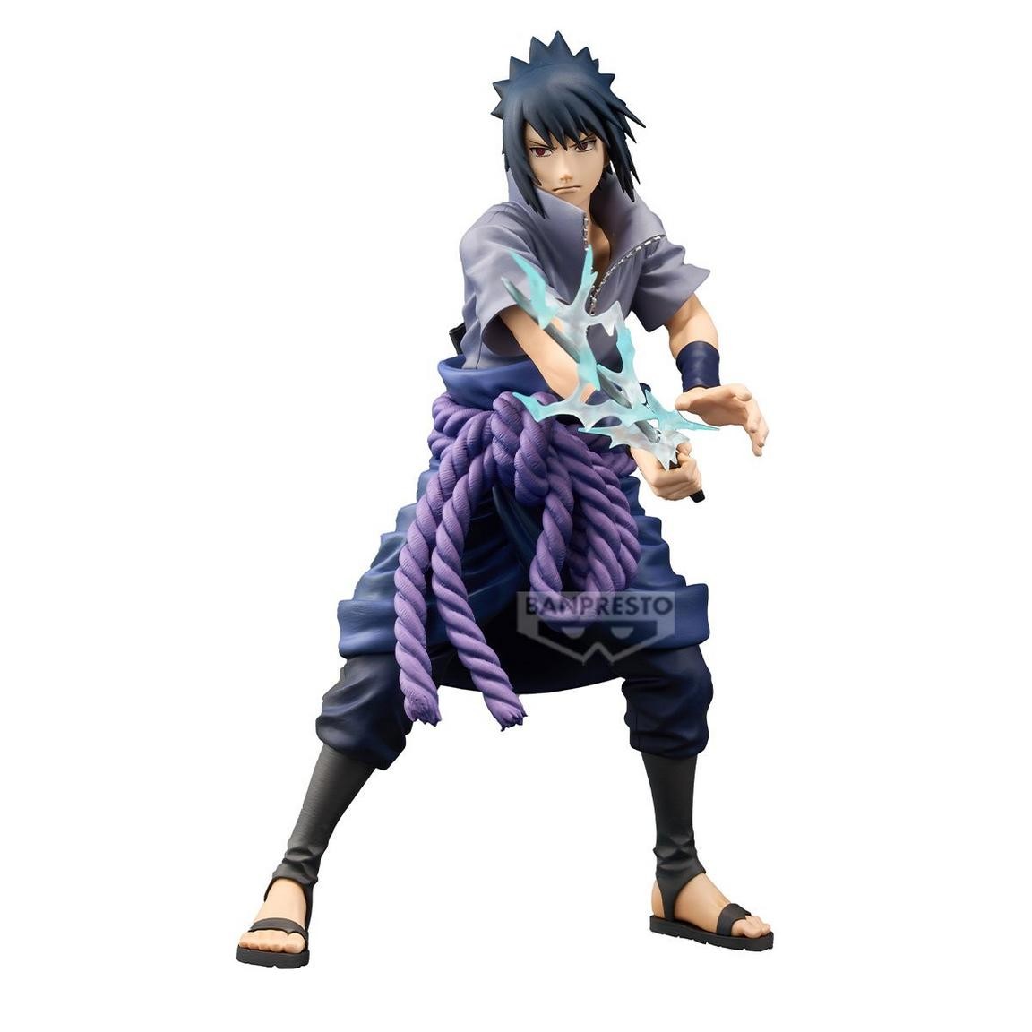 Banpresto Naruto Shippuden Sasuke Uchiha Grandista Special Edition 9.5" Figure