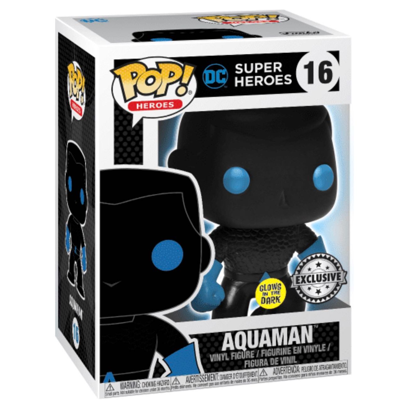 DC Super Heroes - Aquaman # 16 GITD Funko Pop