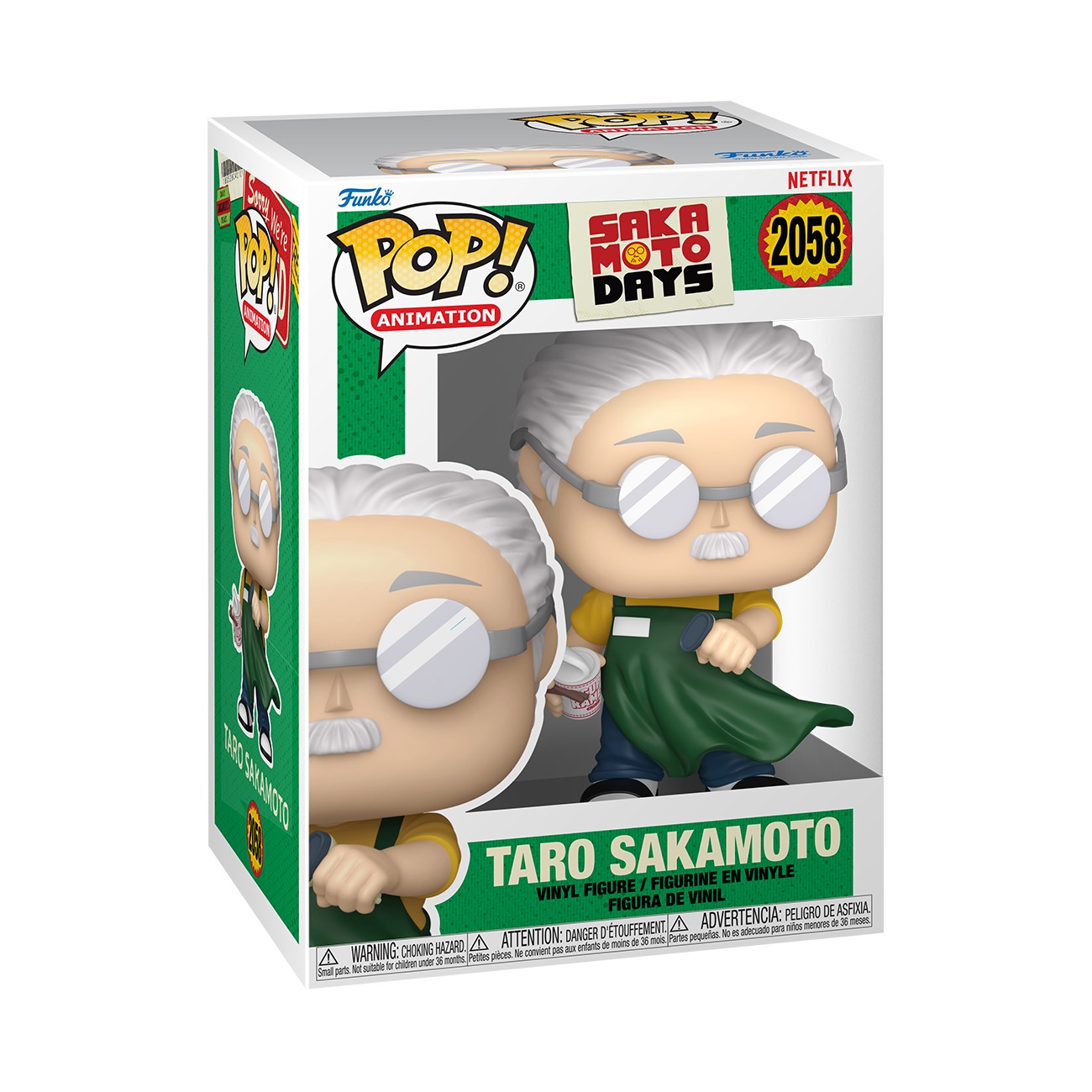 Funko Pop! Animation: Sakamoto Days - Taro Sakamoto #2058 With Protector