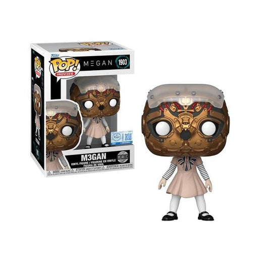Funko Pop! Movies: M3GAN Metallic #1903 Exclusive With Protector