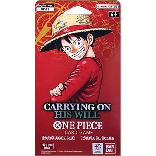 One Piece Card Game: Carrying on His Will Booster Pack