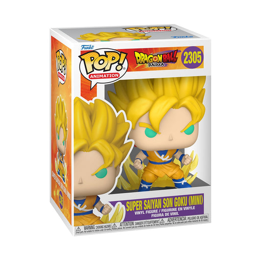 Funko Pop! Animation: Dragon Ball Daima – Super Saiyan Son Goku (Mini) #2305 With Protector