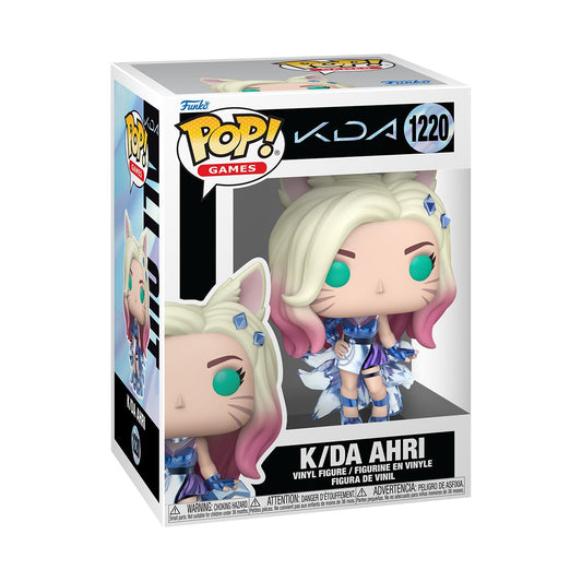 Funko Pop! Games: League of Legends – Ahri K/DA #1220 With Protector