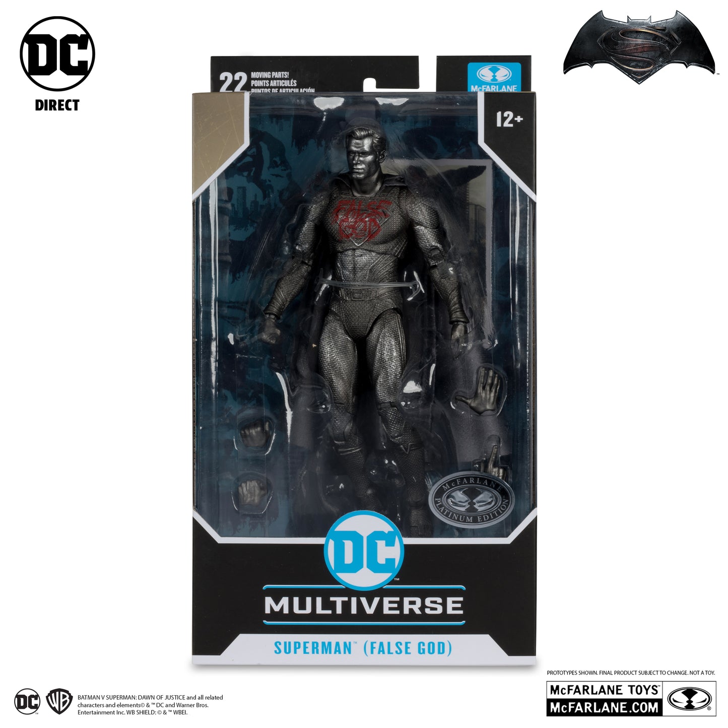 DC Multiverse - Batman V Superman: Dawn of Justice - Superman False God Platinum Edition