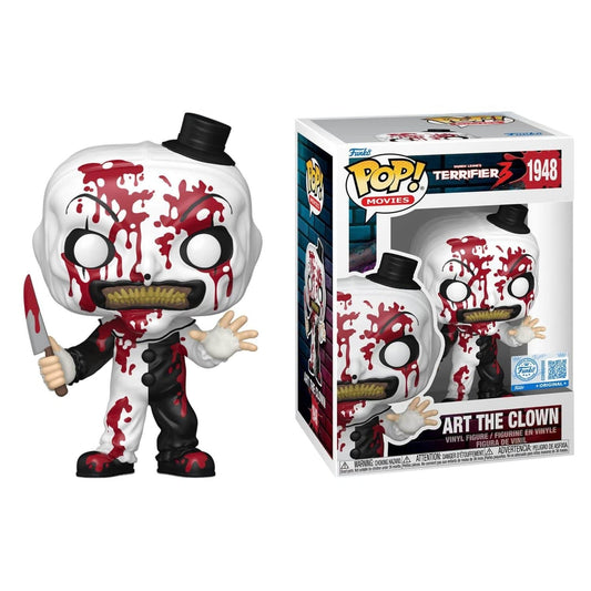 Funko Pop! Movies: Terrifier 3 - Art the Clown EE Exclusive # 1948