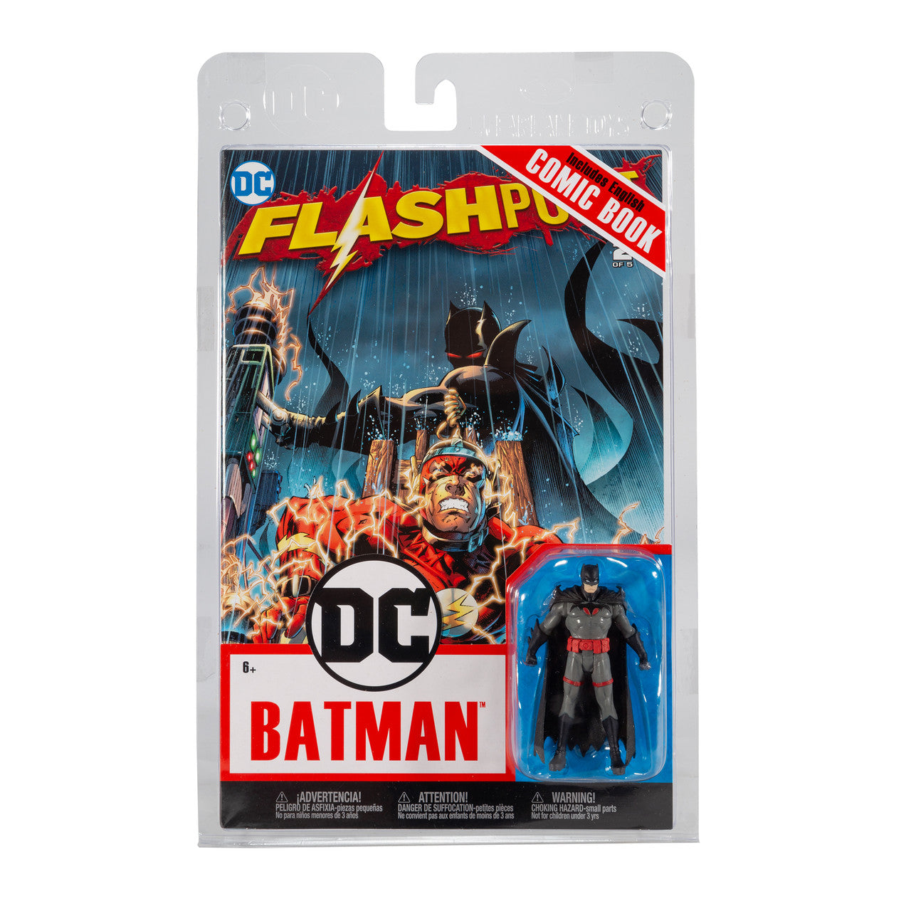 Batman with Flashpoint Comic (DC Page Punchers) 3 Inch Figure